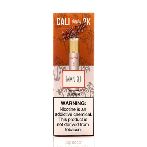 CALI BARS 2K DISPOSABLE VAPE PEN - 2,000 PUFFS