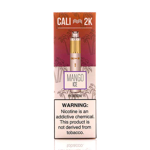 CALI BARS 2K DISPOSABLE VAPE PEN - 2,000 PUFFS