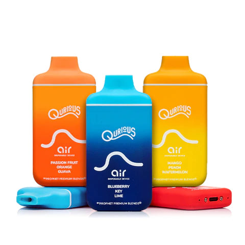 QURIOUS AIR DISPOSABLE VAPE - 6,000 PUFFS