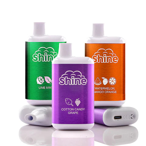 SHINE BAR DISPOSABLE VAPE - 5,000 PUFFS