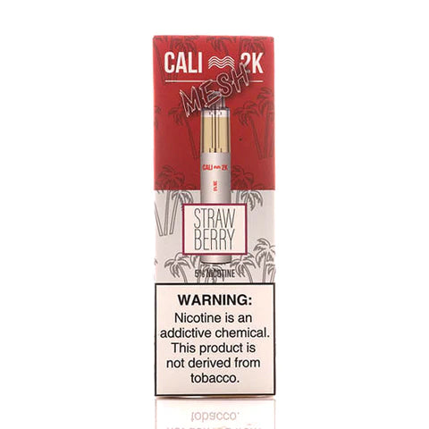 CALI BARS 2K DISPOSABLE VAPE PEN - 2,000 PUFFS