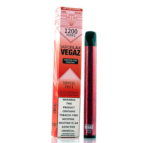 VEGAZ DISPOSABLE VAPE PEN - 1,200 PUFFS